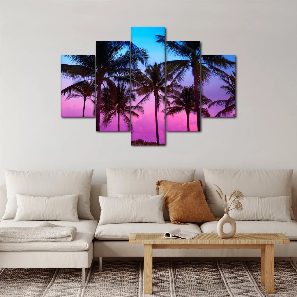 Tablou - Palmieri din Miami (150x105 cm)
