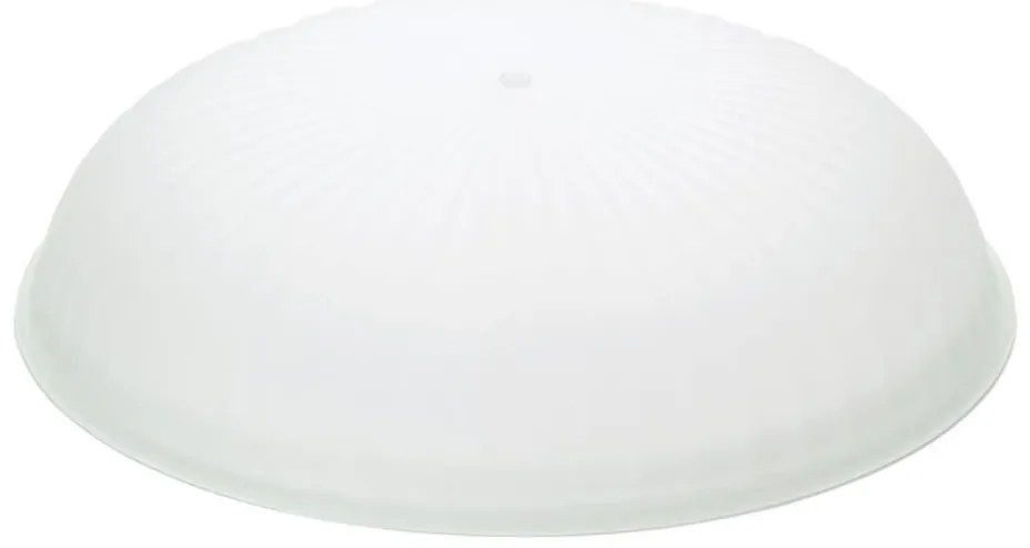 Abajur din sticlă universal ROCCA pentru soclu E27, Ø 40 cm, alb