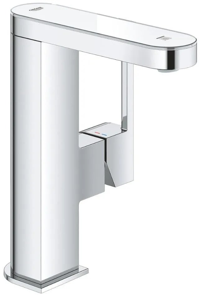 Baterie chiuveta baie Grohe Plus, pipa pivotanta si afisaj LED, marime M