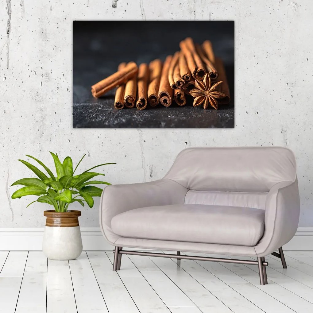 Tablou cu scorțișoară (90x60 cm)