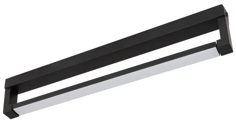 Aplica LED Susi 41498B, 12W, 880lm, lumina calda, neagra mata, IP44, Globo