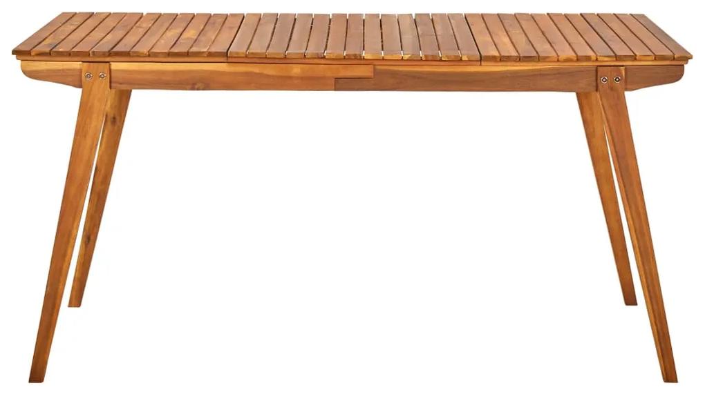 Set mobilier gradina, 7 bucati, lemn masiv de acacia 7