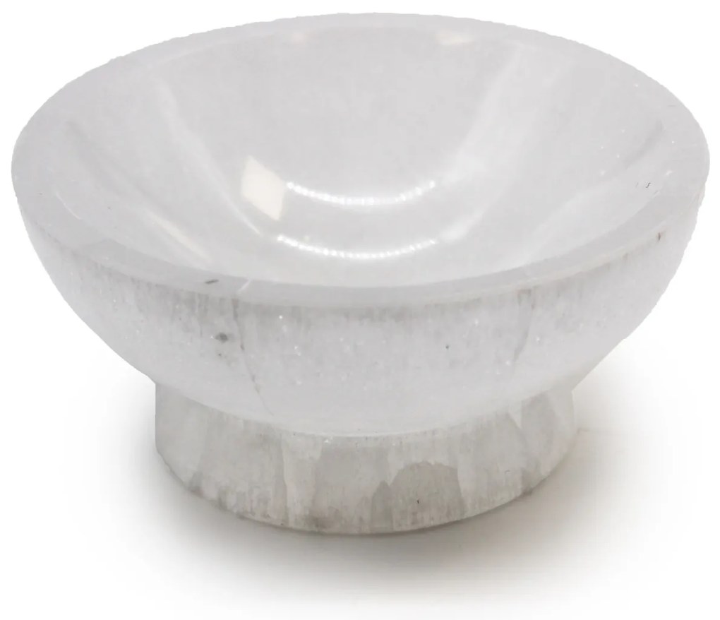 Bol din Selenit, pentru ritualuri de Purificare 10cm