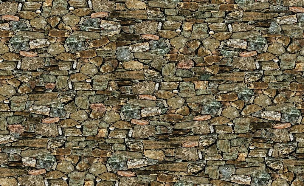 Fototapet - Stone Wall Rock (152,5x104 cm)