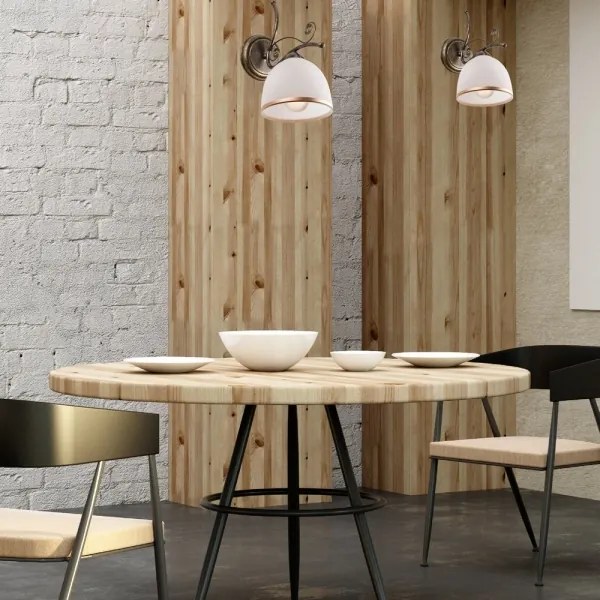 Aplică perete RETRO II 1xE27/60W/230V