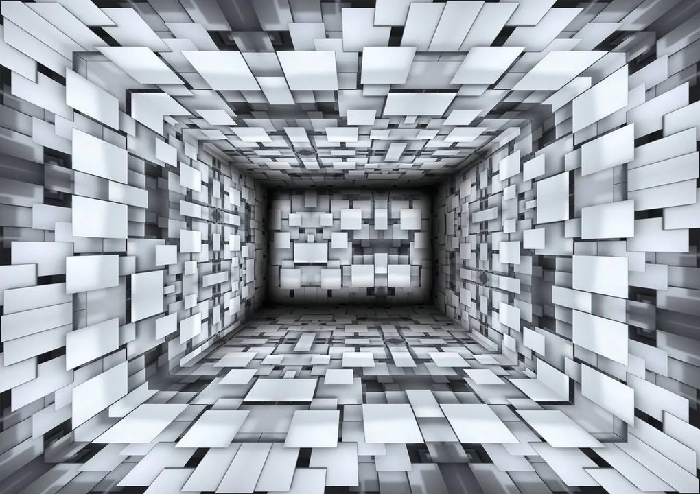 Fototapet - Coridor 3D (254x184 cm)