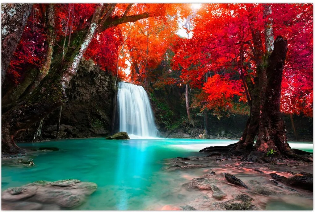 Tablou - Cascadă (90x60 cm)