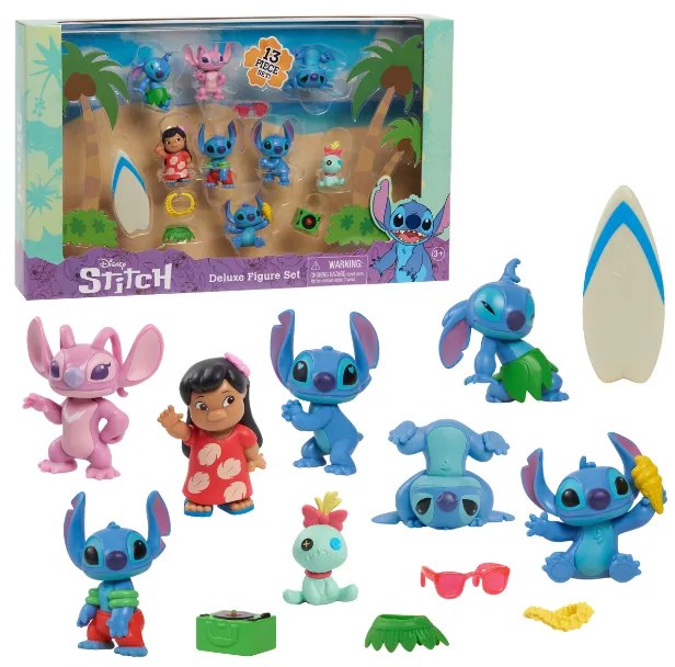 Set de figurine Stitch Deluxe