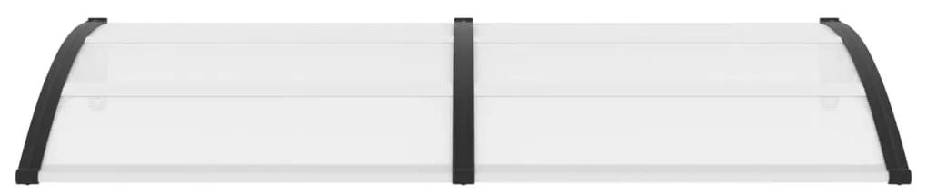 Copertina de usa, negru si transparent, 200 x 80 cm, PC Transparent, 200 x 80 cm