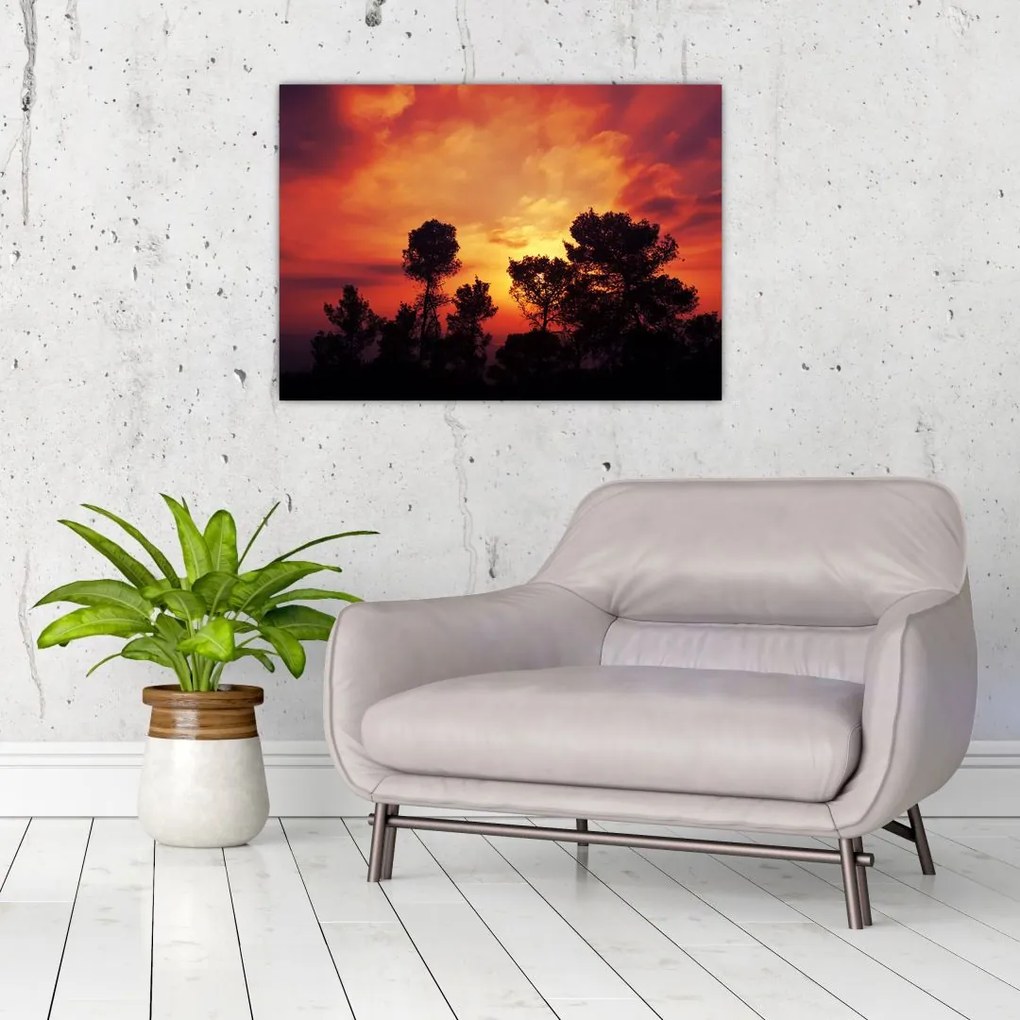 Tablou apus de soare (70x50 cm)