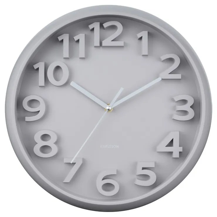 Ceas de perete ø 33,5 cm Elevated Classic Numbers – Karlsson