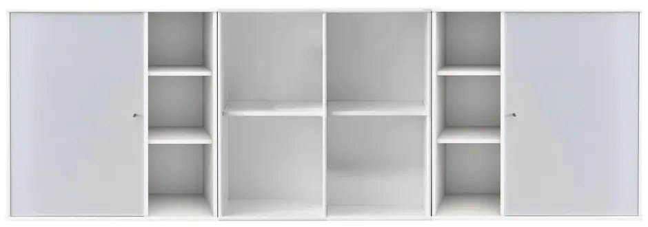 Comodă de perete albă Hammel Mistral Kubus, 206 x 69 cm