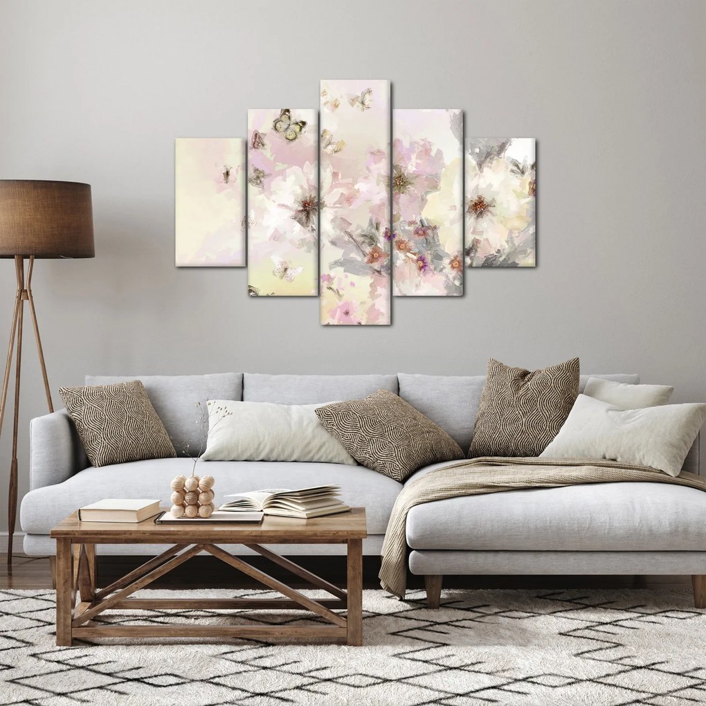 Tablou - Flori,pictură (150x105 cm)