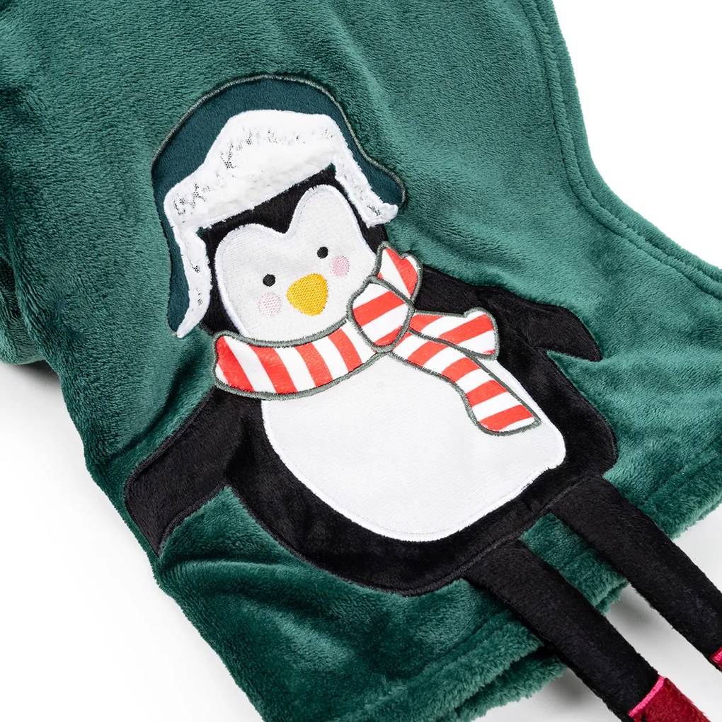 Pătură de Crăciun 4Home Pinguin, 150 x 200 cm