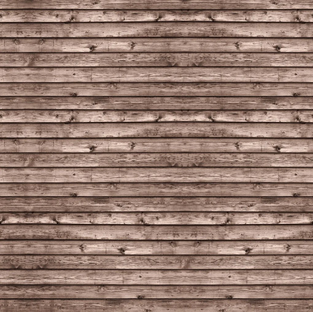 Fototapet, Horizontal Boards, Brown, Rebel Walls