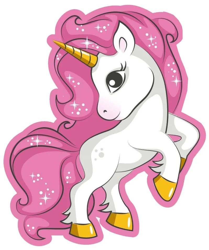 Unicorn Special 3D pernă decorativă 35 cm