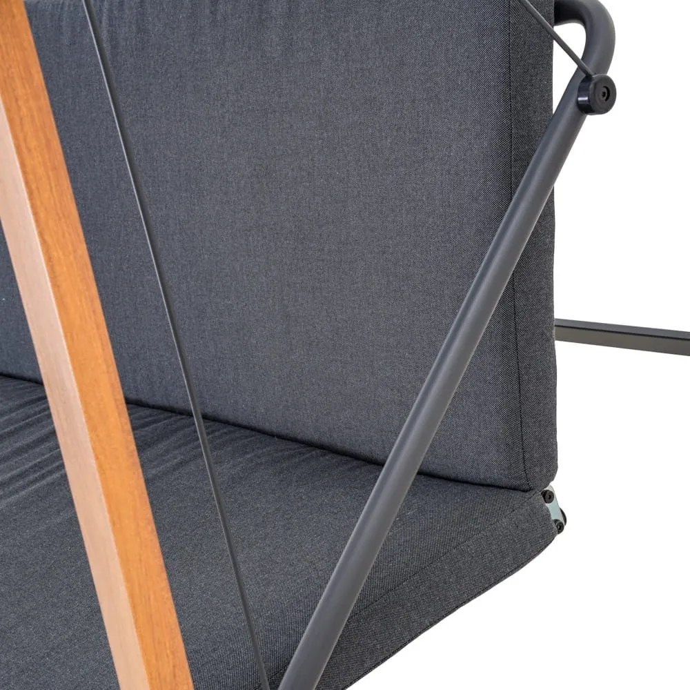 Balansoar de terasa Duisburg antracit L232 cm