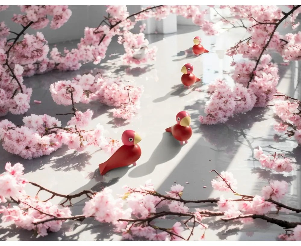 Statuetă din lemn masiv (înălțime 12,5 cm) Bird Flora – Kay Bojesen Denmark