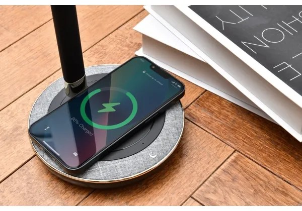 Lampă LED dimabilă de masă cu funcție de încărcare fără fir Immax NEO 08996L PERLA LED/6W/230V