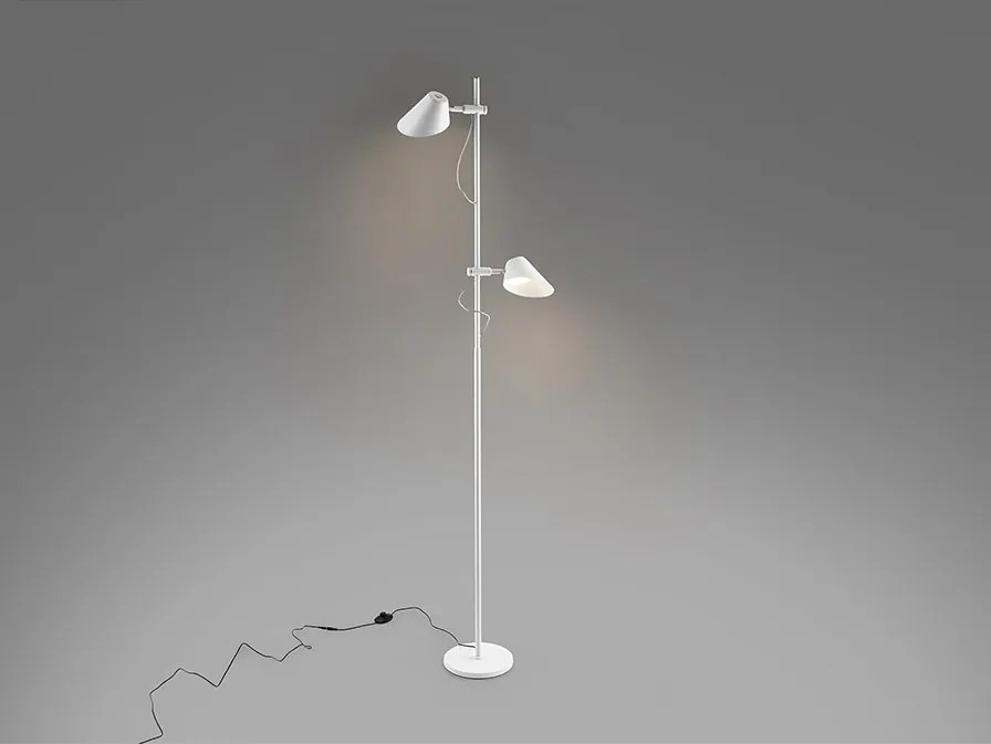 Lampadar/Lampa de podea LED design modern Esino alb