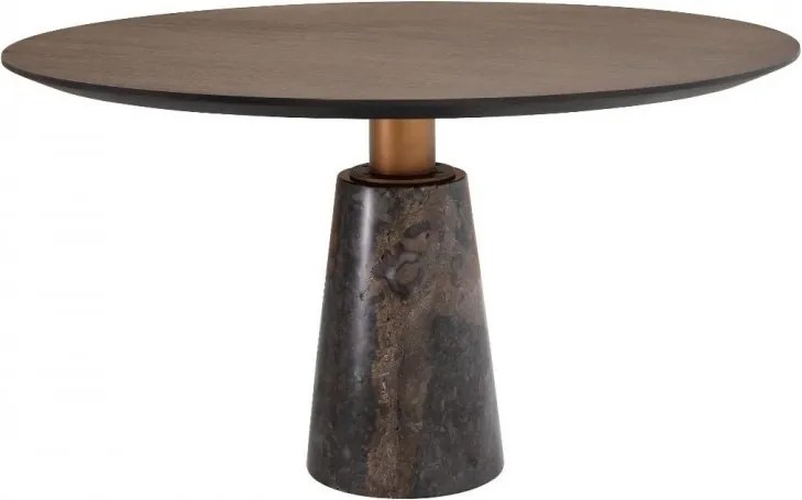 Masa dining design LUX Genova, 132cm 113413 HZ