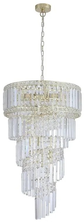 Candelabru cristal metal alama design elegant Lux, Belle 10L