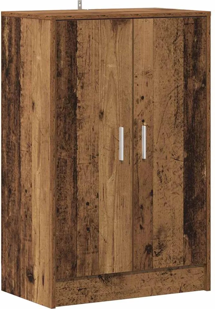 vidaXL Pantofar, lemn vechi, 60x35x92 cm, lemn prelucrat