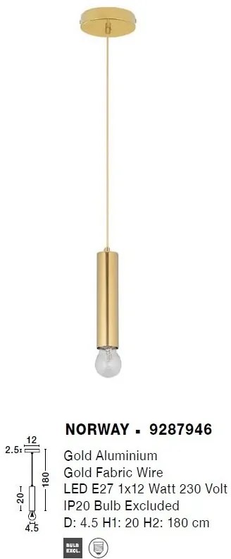 Pendul design modern minimalist NORWAY