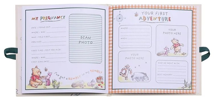 Caietul bebelusului Winnie the Pooh Disney Magical Beginnings