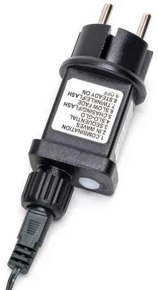 Aigostar - Instalație luminoasă decorativă LED pentru exterior, 20xLED/13m, IP44, alb rece