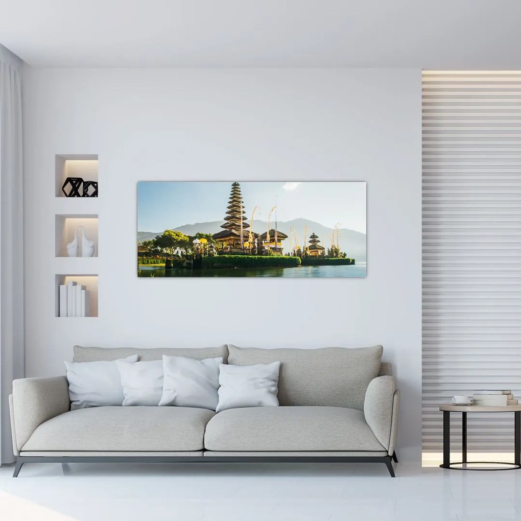 Tabloul Mount Batur (120x50 cm)