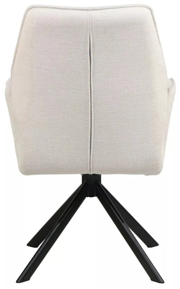 Scaun Hugo bej deschis/negru Brego22