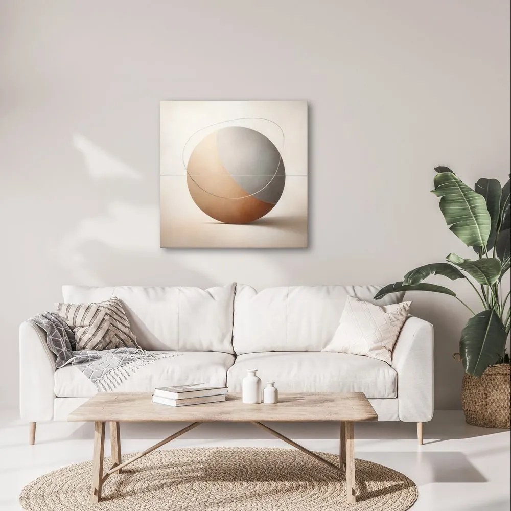 Tablou abstracție de design cu cerc
