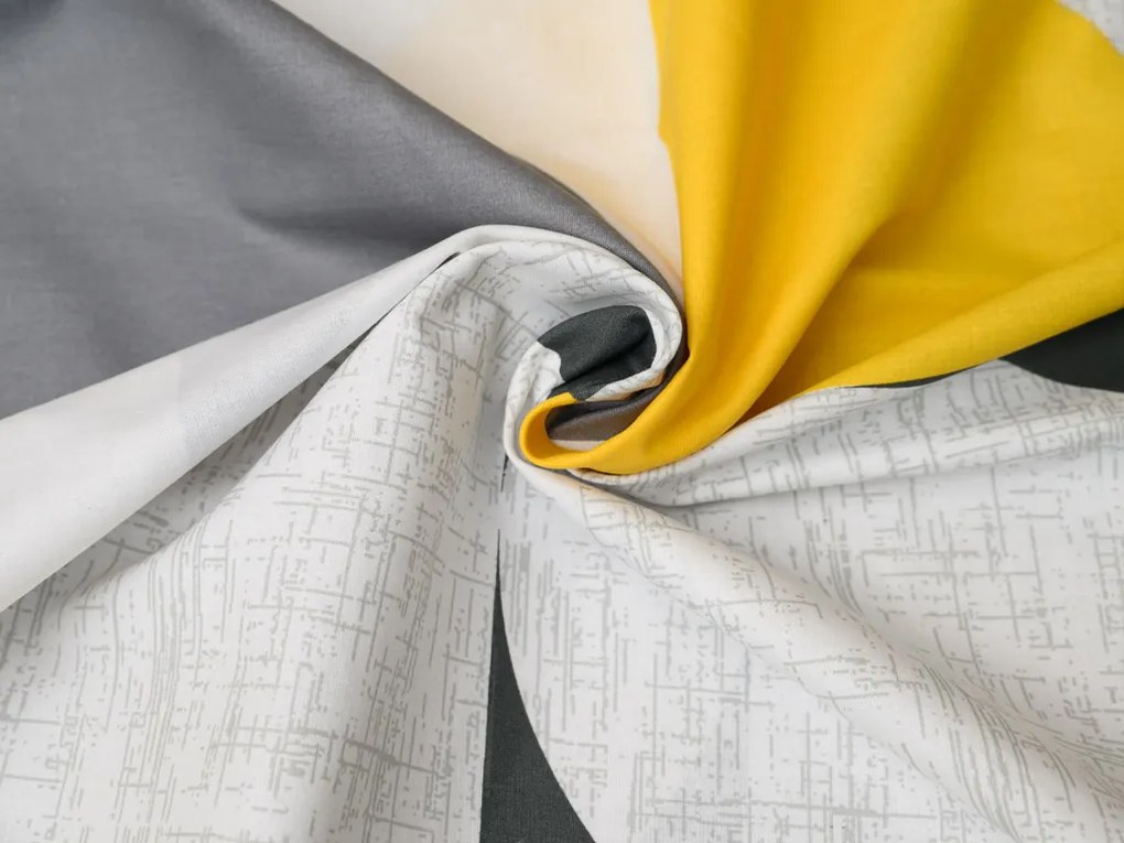 Lenjerie de pat din bumbac Renforce GEOMETRIES colorat Dimensiune lenjerie de pat: 70 x 90 cm | 140 x 200 cm