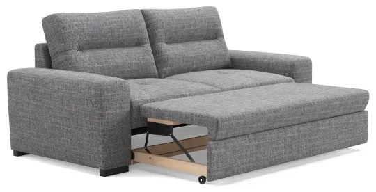 Canapea extensibilă COMO, 3 locuri, gri deschis