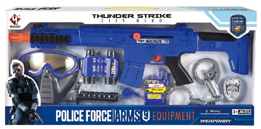 Rappa Police set cu accesorii