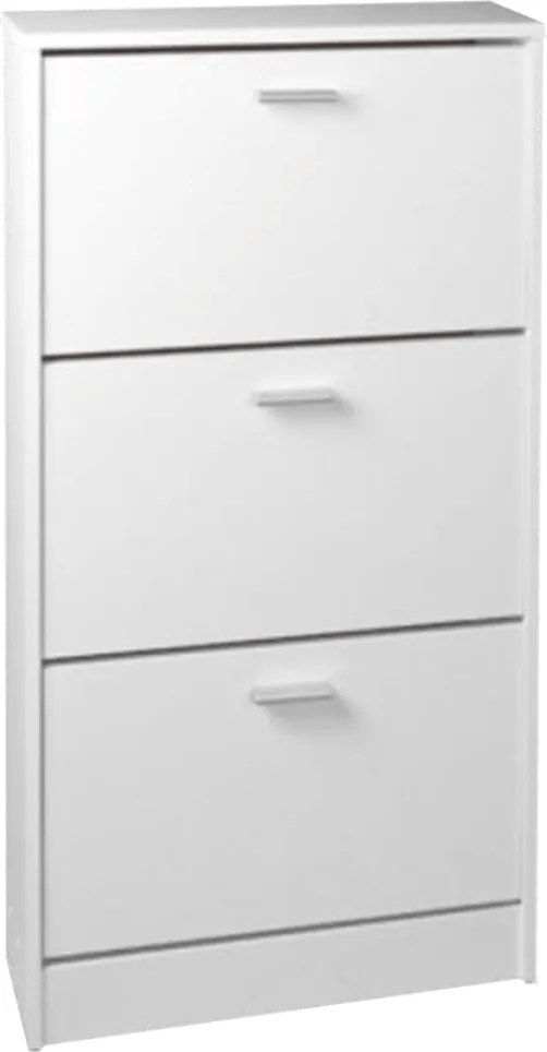 Dulap încălţâminte, trei rânduri, alb, MB DULAP ÎNCĂLTÂMINTE DA 13