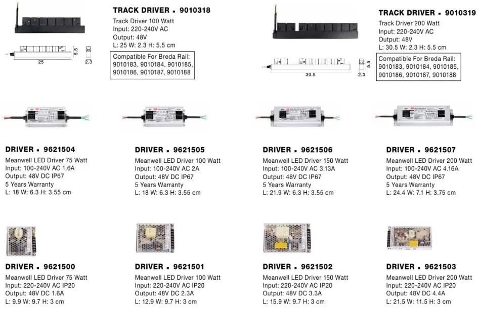 Sistem circular sina magnetica aplicata Breda, React 120cm