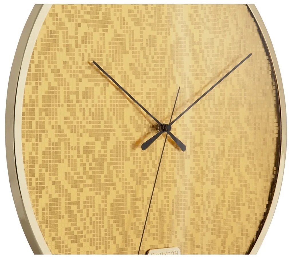 Karlsson 6005GD ceas de perete design auriu,diametru 40 cm