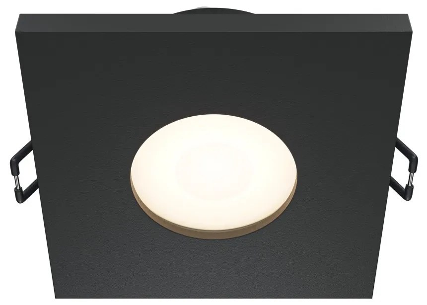 Spot incastrabil design tehnic IP65 Stark negru 8,4x8,4cm