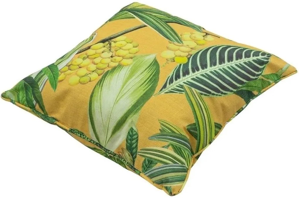 Set 2 buc perne de exterior GRAVES 50x50 cm, galben