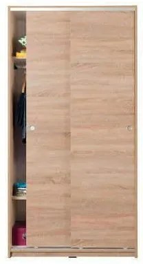 Dulap Adore Slide Compact, 2 usi glisante, 94 x 182 x 52 cm
