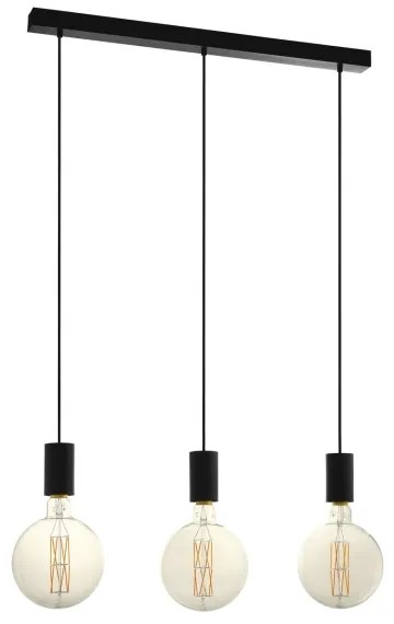 Eglo 98662 - Lustră pe cablu POZUETA 3xE27/40W/230V