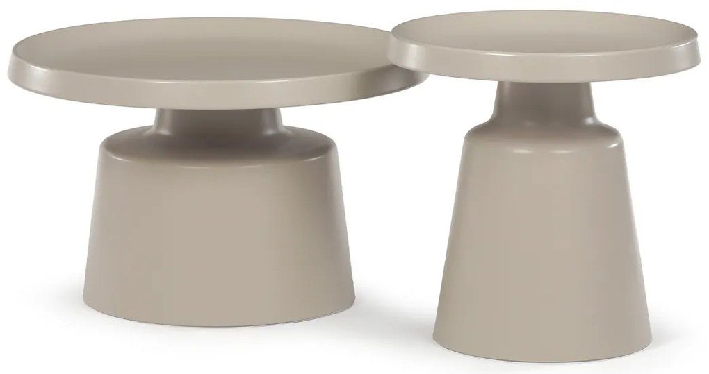 Set de măsuțe de cafea F4114 CSM, bej, 2 buc.