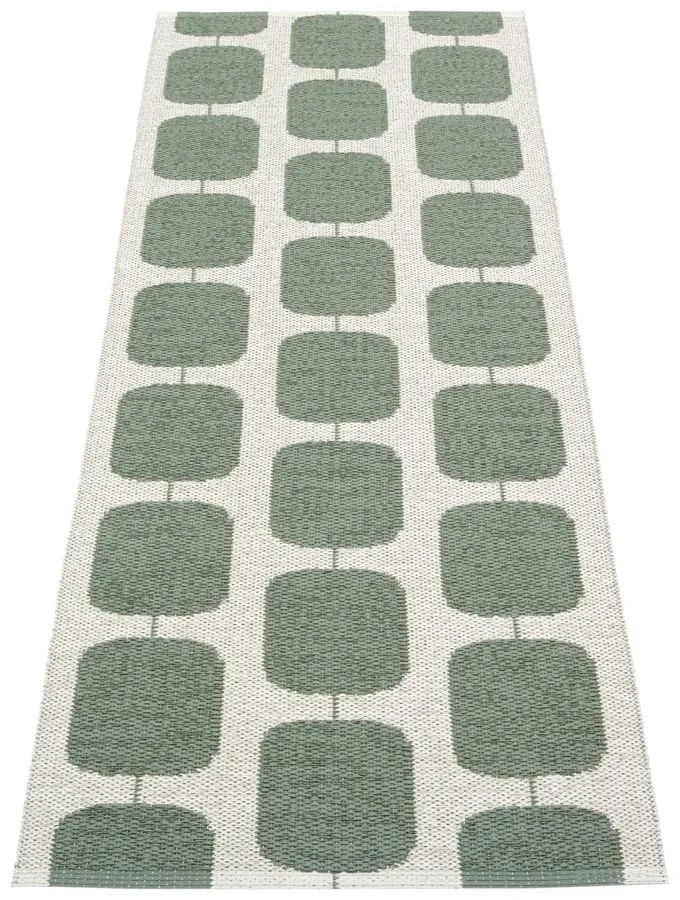 Covor tip traversă pentru interior și exterior verde/crem 70x200 cm Sten Army – Pappelina