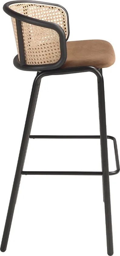 Scaun de bar design modern Rattan