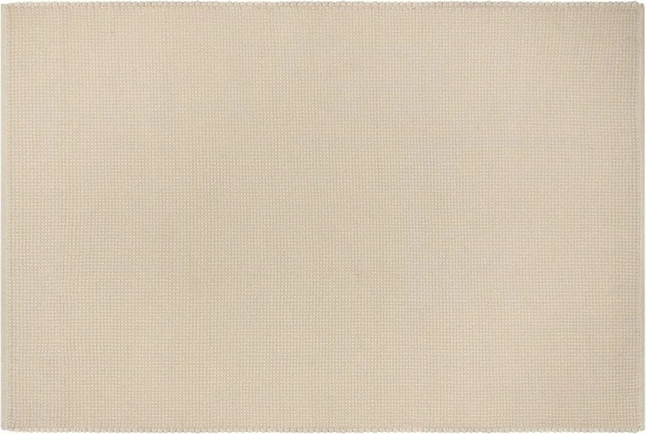 Covor bej țesut manual din lână 200x300 cm Talo – noo.ma