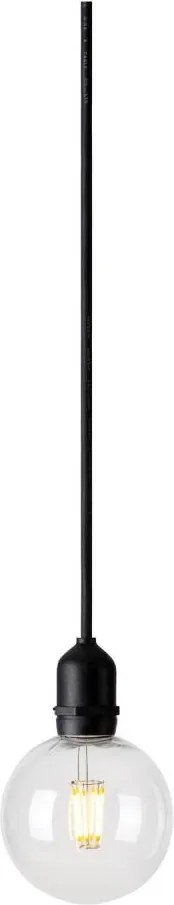 Markslöjd 107989- Lampă LED suspendată de exterior GARDEN24 LED/2,86W/24V IP44 negru/transparent