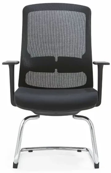 Scaun de birou ergonomic  , fix cu picioare de aluminiu , design modern și elegant ,calitate premium ,dimensiuni 650*570*1035 mm