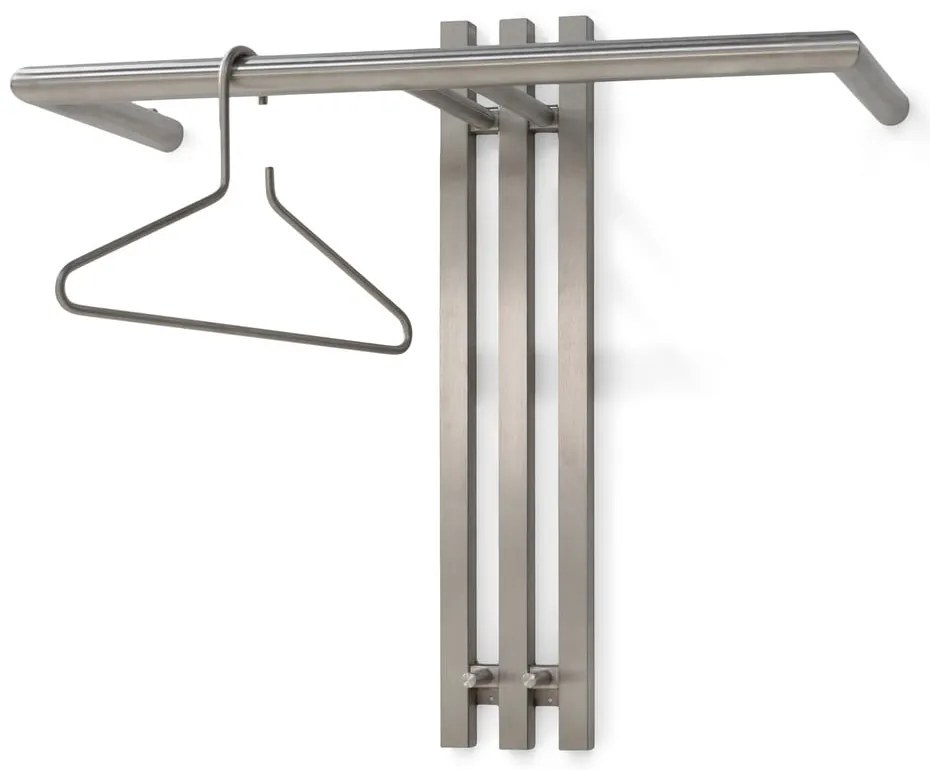 Cuier de perete argintiu din metal Senza – Spinder Design